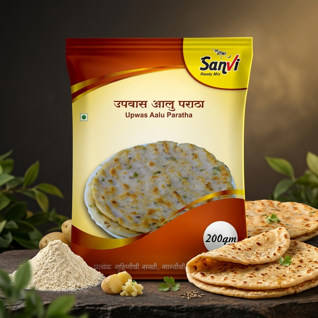 Upwas Aalu Paratha Pith