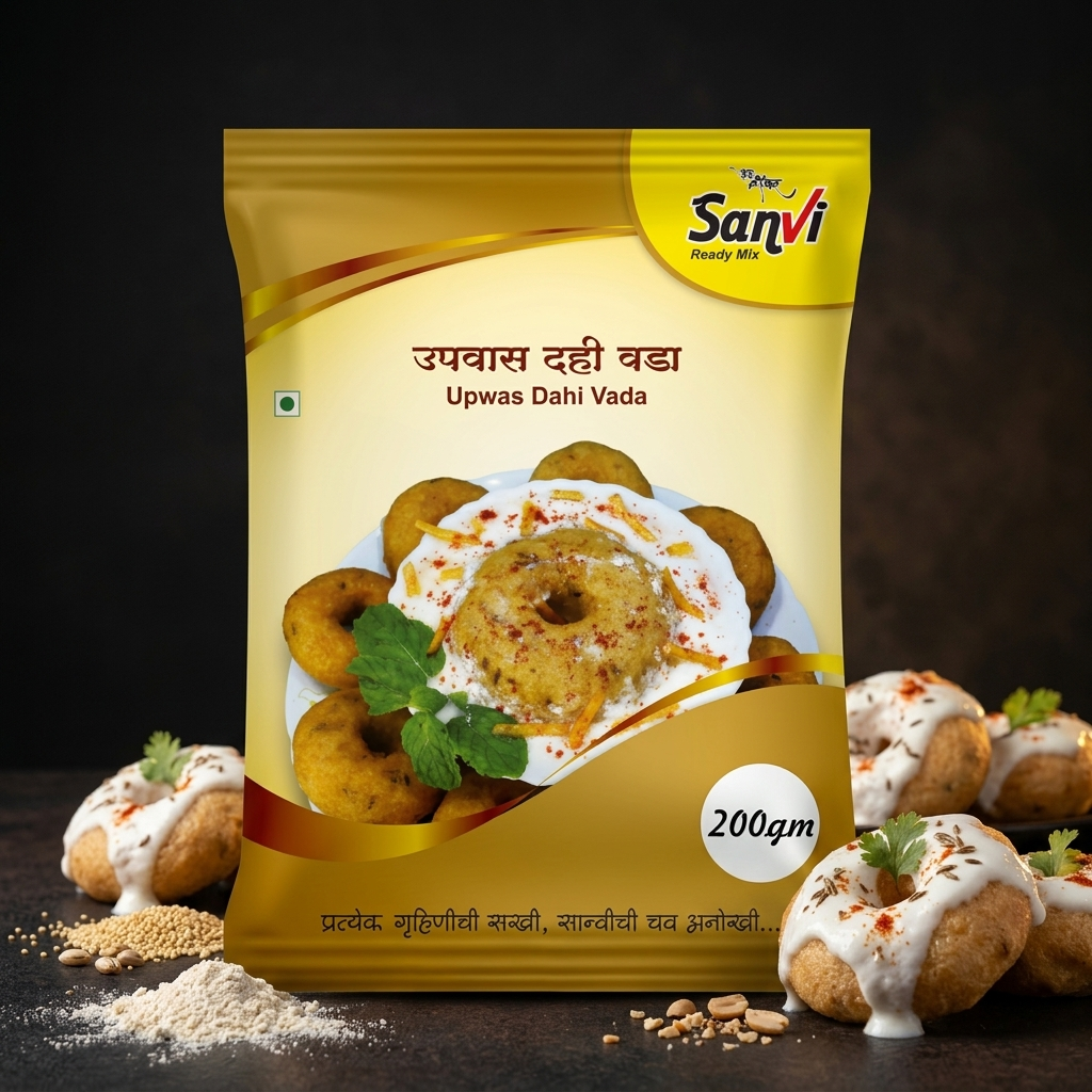 Upwas Dahi Vada Pith
